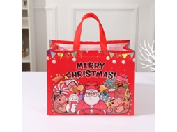 Sacolas De Presente De Natal Pacote Com 24 Sacolas De Natal Com Alças Aquaforge