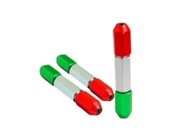 Paquímetro Vermelho E Verde, Medidor De Agulha, Cabo De Pino Dupla Extremidade, Medidor De Plugue Liga Desliga
