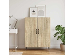Vidaxl Buffet Carvalho Sonoma 66 X 34,5 X 89,5 Cm Derivados De Madeira