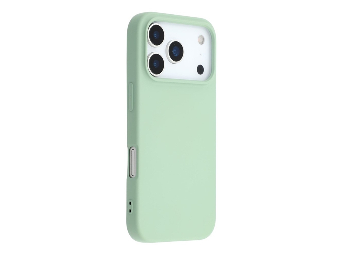 Capa Para Iphone 17 Pro Com Borda Curva De 2,0 Mm Em Tpu - Verde