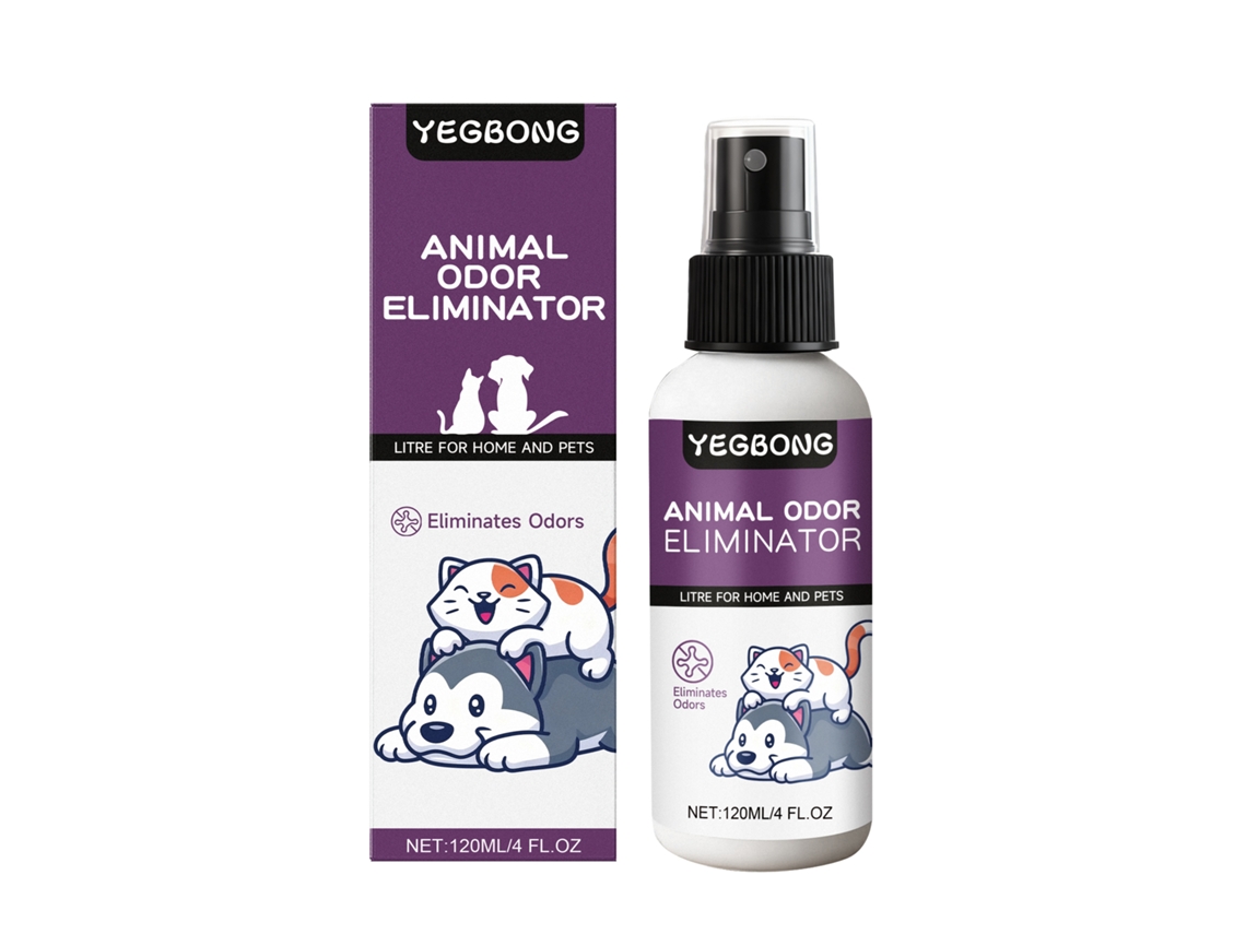 Desodorante em Spray para Animais LAXISCREED Fácil de Usar e Eficaz na Higiene Animal