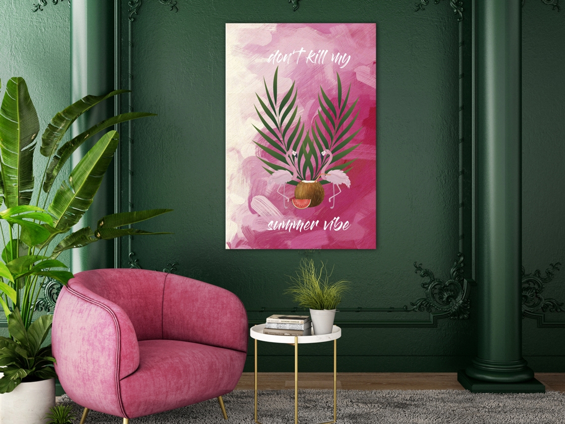 Quadro ARTGEIST Don't Kill My Summer Vibe (1 Part) Vertical (40x60)