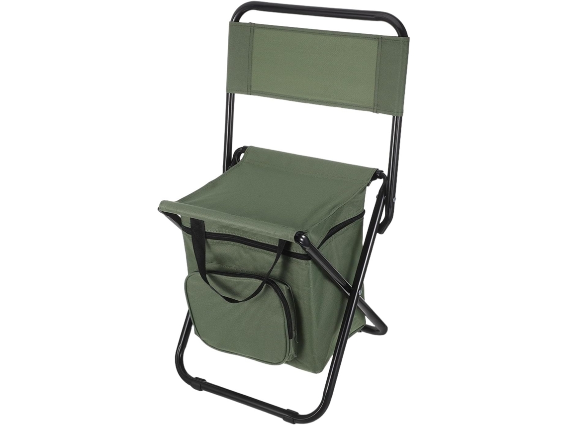 Cadeira Dobrável Alipis, em aço, portátil, leve, para camping