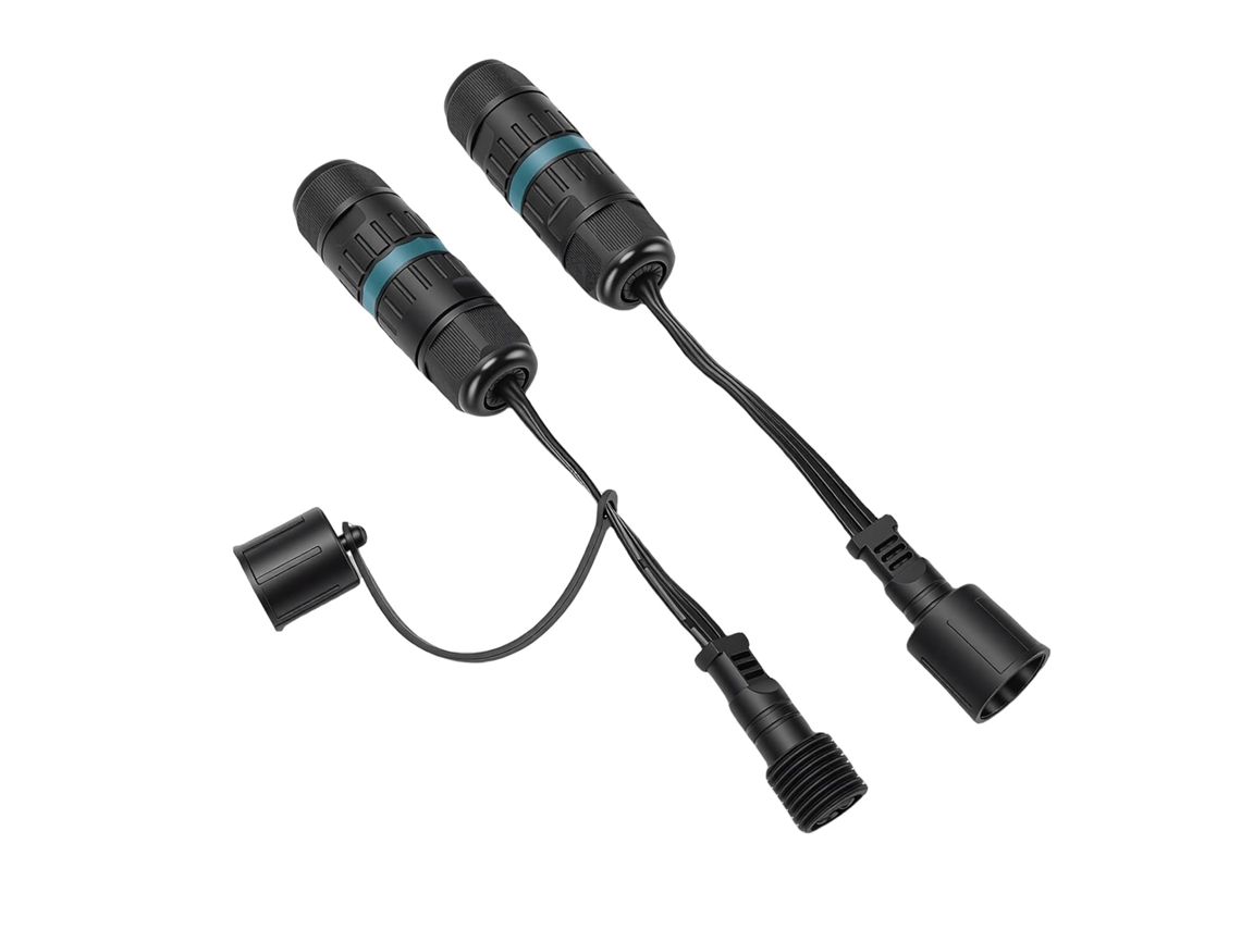 Conector De Cabo À Prova D'água 3 Pinos, Classificação Ip68, Para