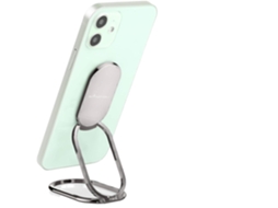Suporte De Anel Para Telefone Com Base Giratória 360°, Suporte Dobrável Para Celular Com Pegada Traseira, Compatível Com Iphone, Ipad, Smartphones E T