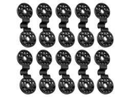 Clips para Tela de Sombra em Pe: Duráveis, Anti idade, Fáceis de Instalar e Versáteis para Malhas