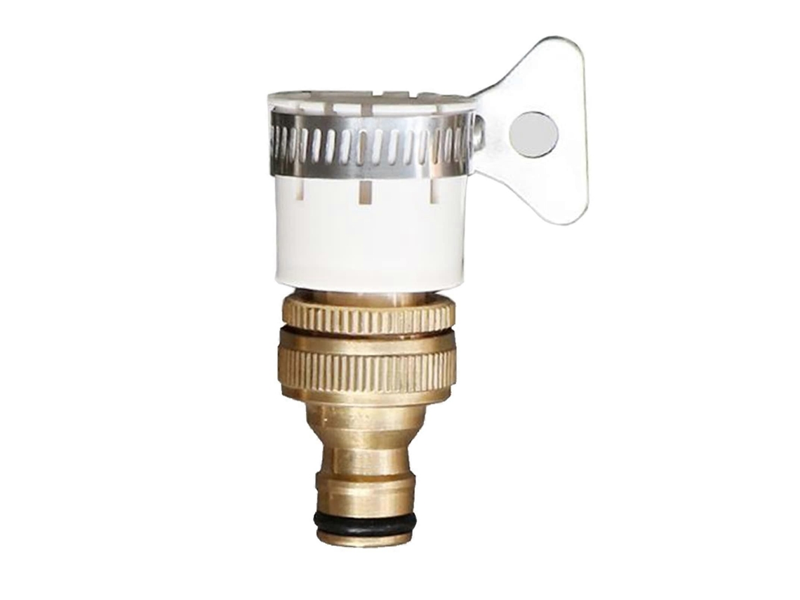Conector De Torneira Misturadora Em Latão, Adaptador Universal Rosca Fêmea 1/2 E 3/4 Polegadas