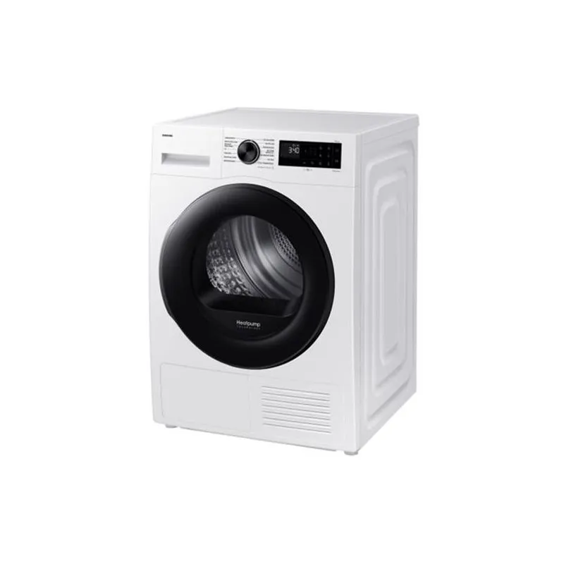 Máquina de Secar Roupa SAMSUNG DV90DG52A0AEEP (9 Kg - Bomba de Calor - Branco)