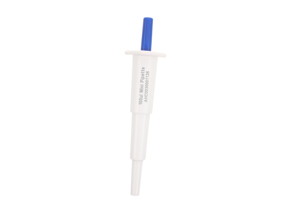 Mini Pipeta Monocanal De 100 Ml Em Plástico Para Laboratório
