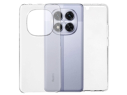 Capa Traseira De Acrílico Transparente Com Moldura De Tpu E Película Pet Para Xiaomi Redmi Note 14 Pro 4g