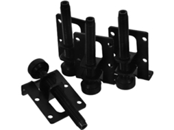 Conjunto De 4 Pés Apoio Ajustáveis Para Móveis, Com Montagem Lateral, Resistentes E Niveladores, Com Superfície