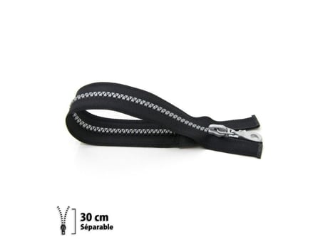Fecho Éclair Z56 Prestilon 6 Separável Preto 30 Cm Eclair Prym