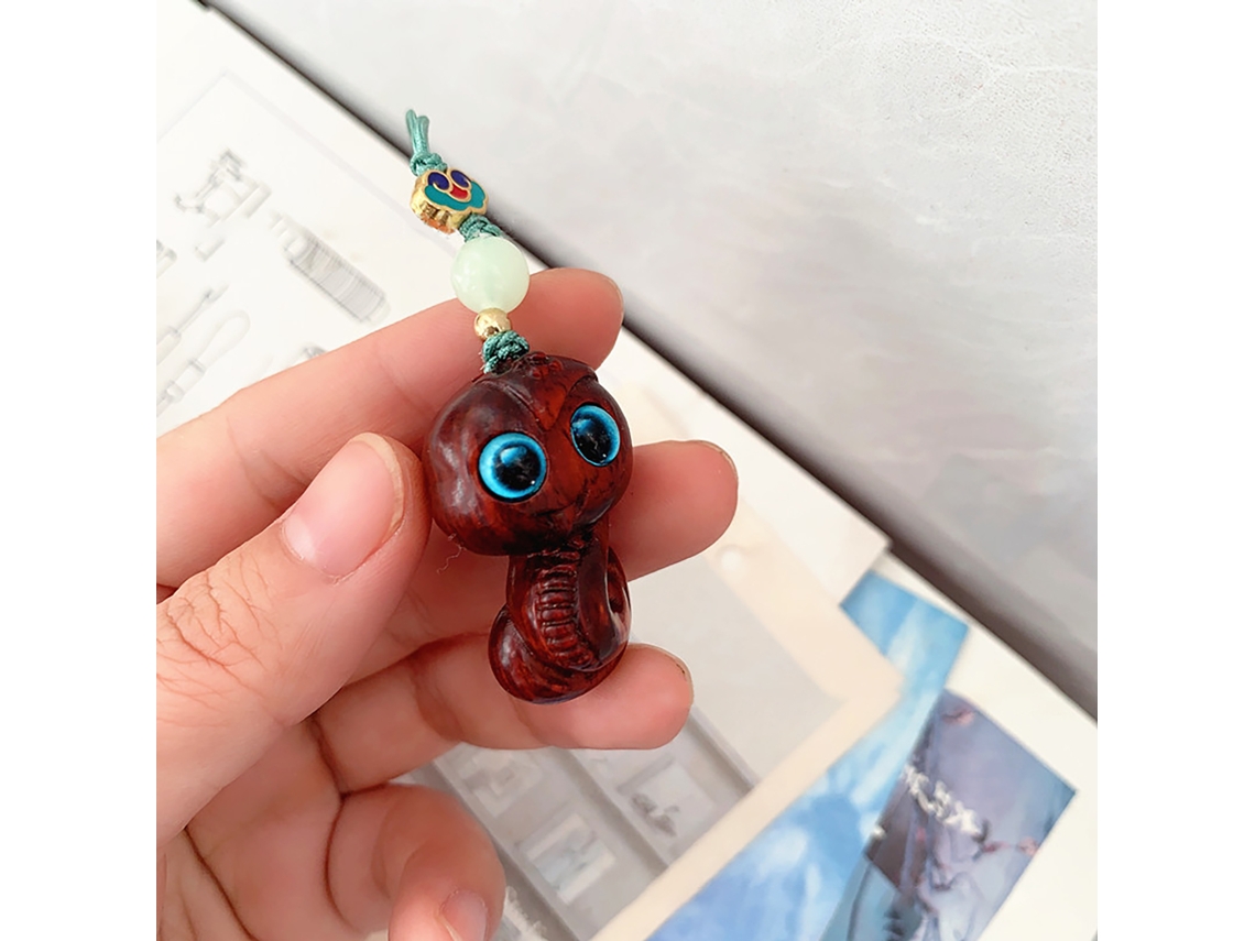 Oferta Especial Sudeste Ásia! Pingente Sapo Zodíaco Chinês Pau Rosa Cordão Telefone