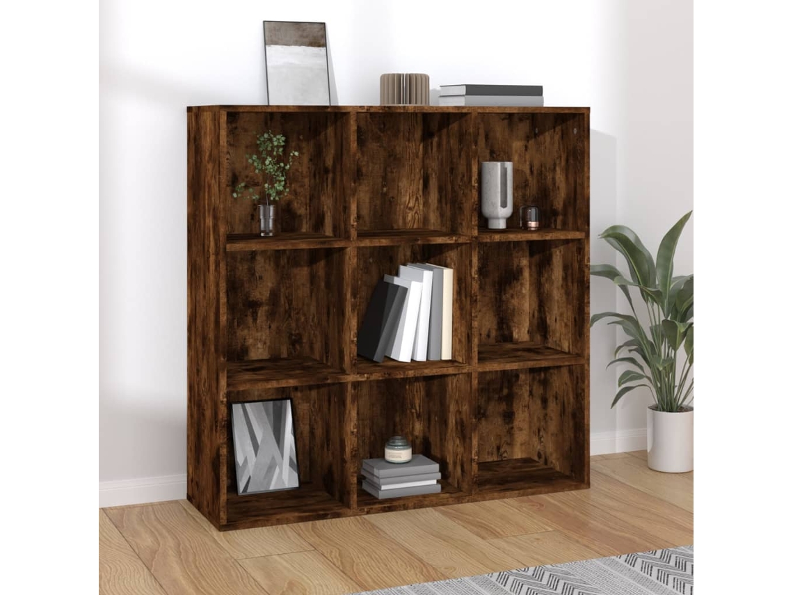 Vidaxl Estante 98x29x97,5 Cm Cor Carvalho Fumado