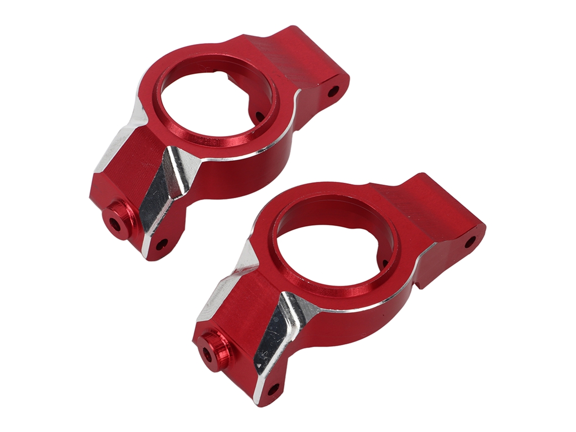 Mali 2pcs Blocos de Roda C Hub de Liga de Alumínio para Carro Rc Traxxas 1/5 Alta Resistência Vermelho