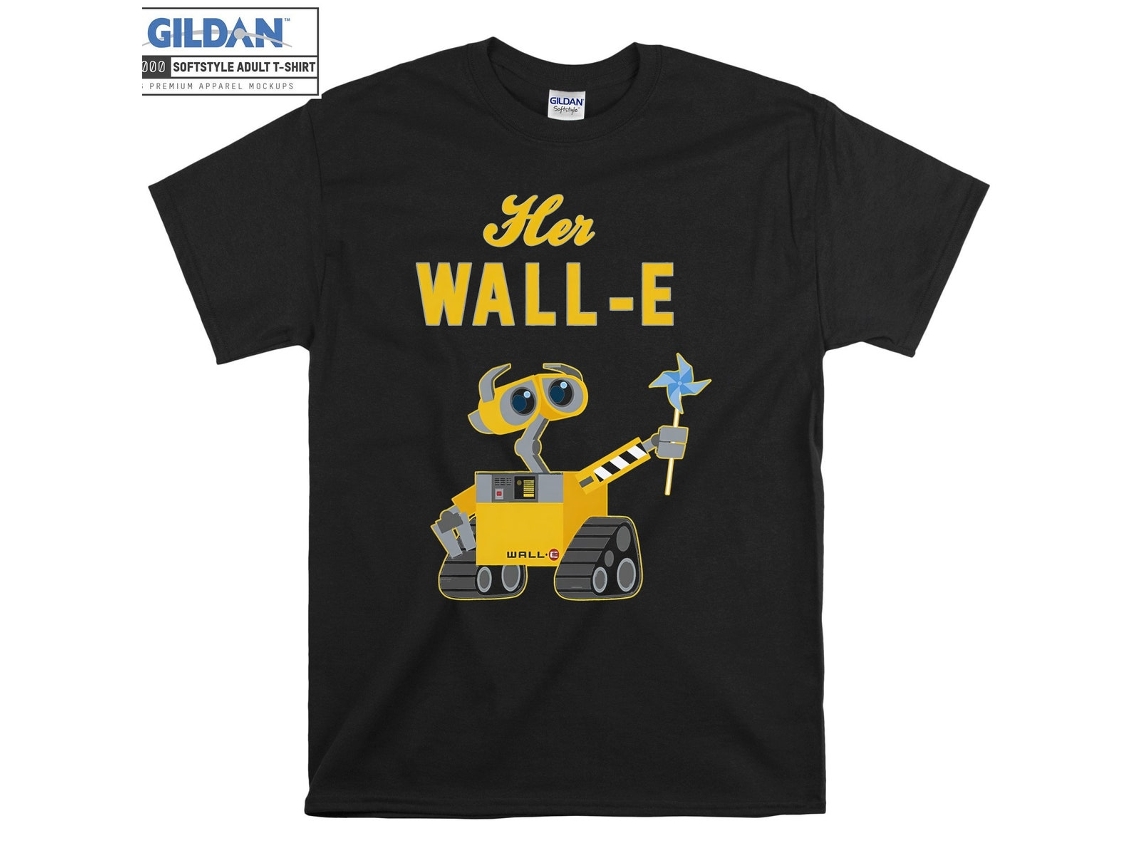 T-shirt Rockinstone Wall-e Her Wall-e Couples（s）