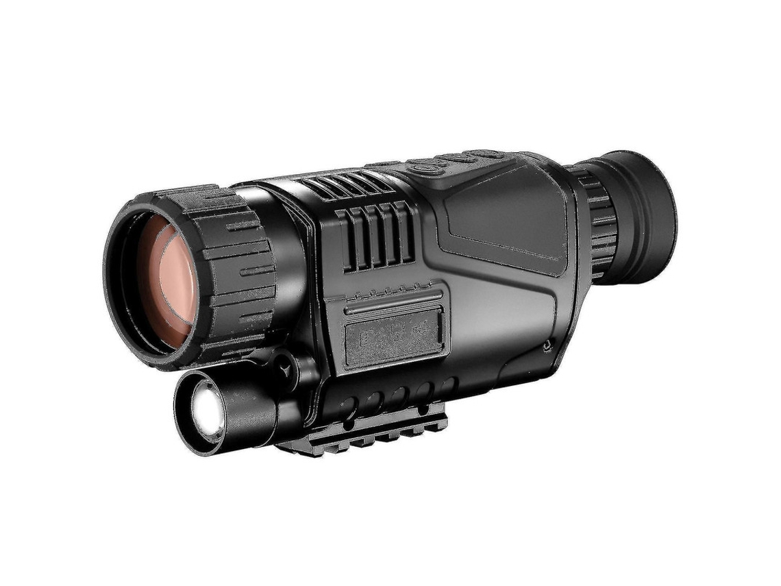 Visão Noturna Monocular 32gb 5x40 Ir Lcd 1.5 Recarregável Vigilância Segurança Preto Bestvite