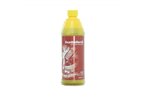 Óleo vermelho Scottoil 500ml para lubrificação Scottoiler S01020 Ce U Scottoiler