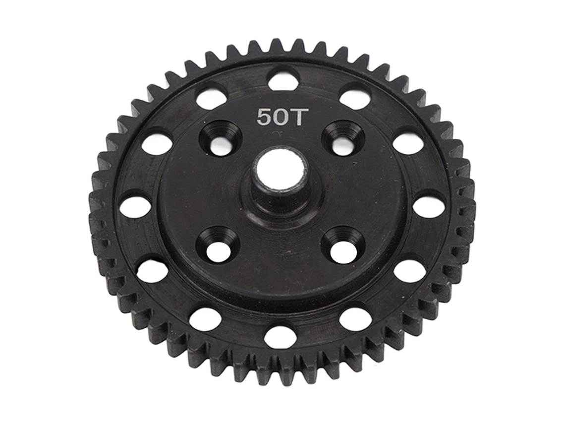 Engrenagem Principal De Aço Preto 50d Para Carro Controle Remoto Arrma Kraton 1/8 Notorious Outcast