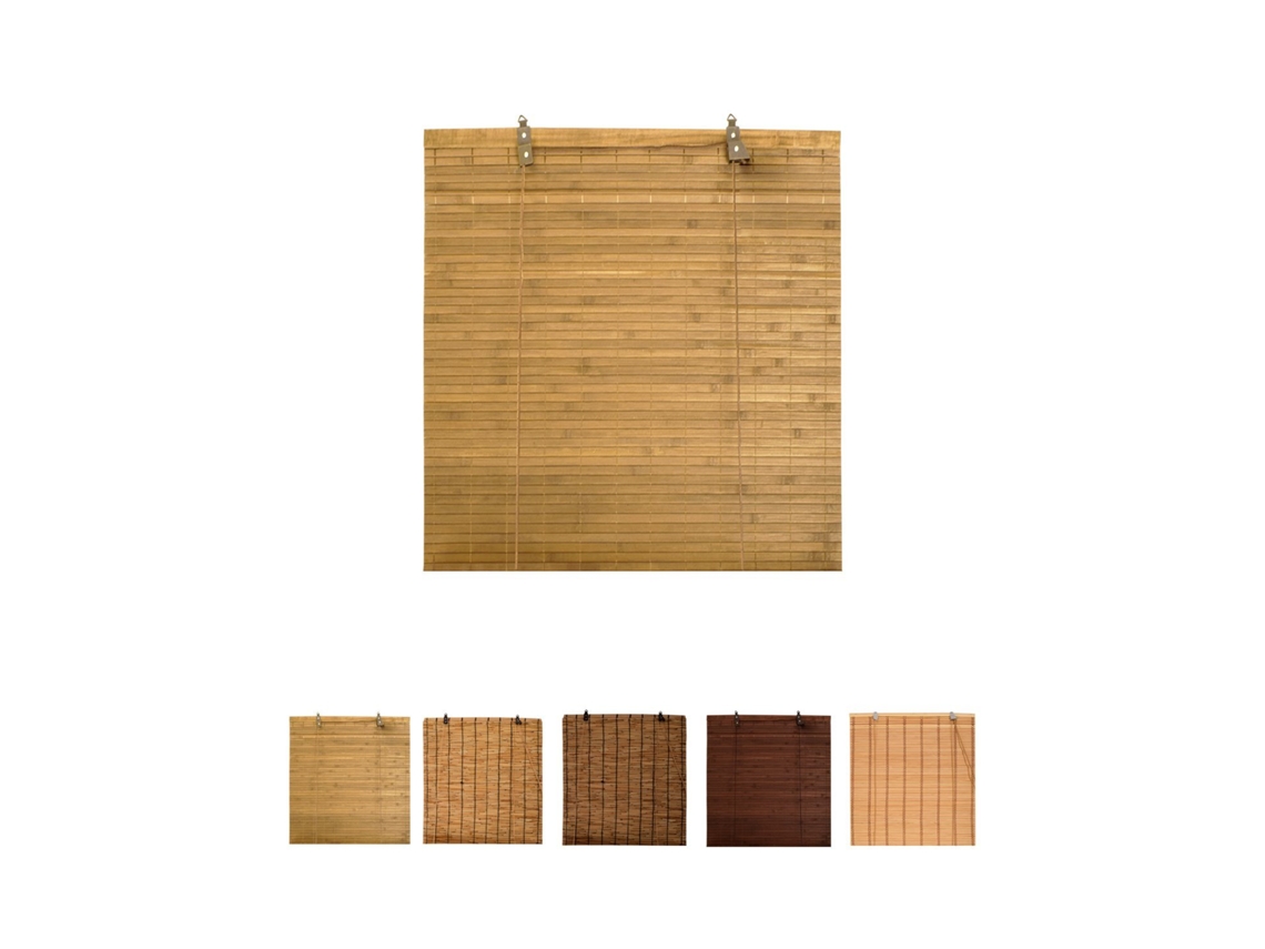 Persiana De Bambu Enrollables – Estor Bambu Natural Para Interior Haya 80x160