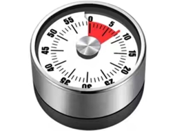 Temporizador De Cozinha Digital Para Cozinhar, Alarme Alto, Parte Traseira Magnética