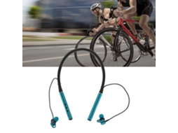 HURRISE In-Neck Fones de Ouvido Fio Hifi Estéreo Baixo Magnético Pescoço Fone de Ouvido para Esportes Vídeo Verde Escuro
