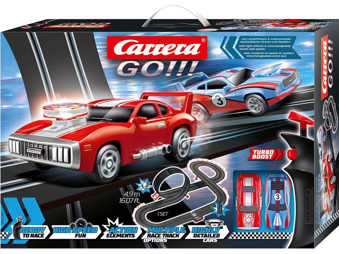 Pista de Carros Telecomandados CARRERA TOYS Smoking Tires