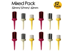 12 St Golf Tees Borste Unbreakable Tee Soft Pack Soft Pack Slowmoose