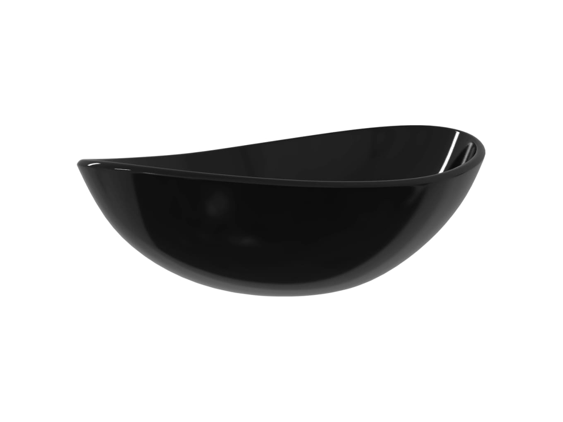 Basin, Basins Vidaxl Preto Vidro (n/a)