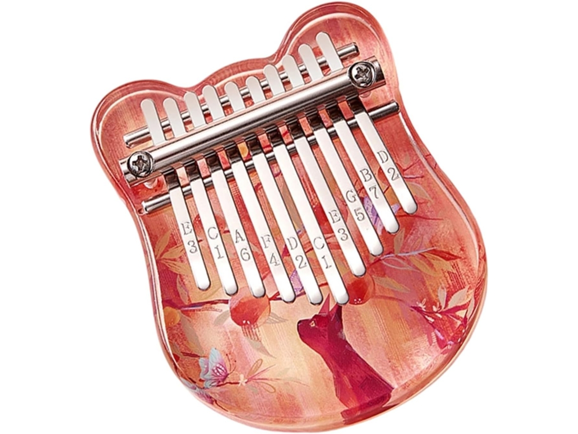 Kalimba É Um Instrumento Musical Portátil Simples E Fácil De Aprender, Com 10 Notas