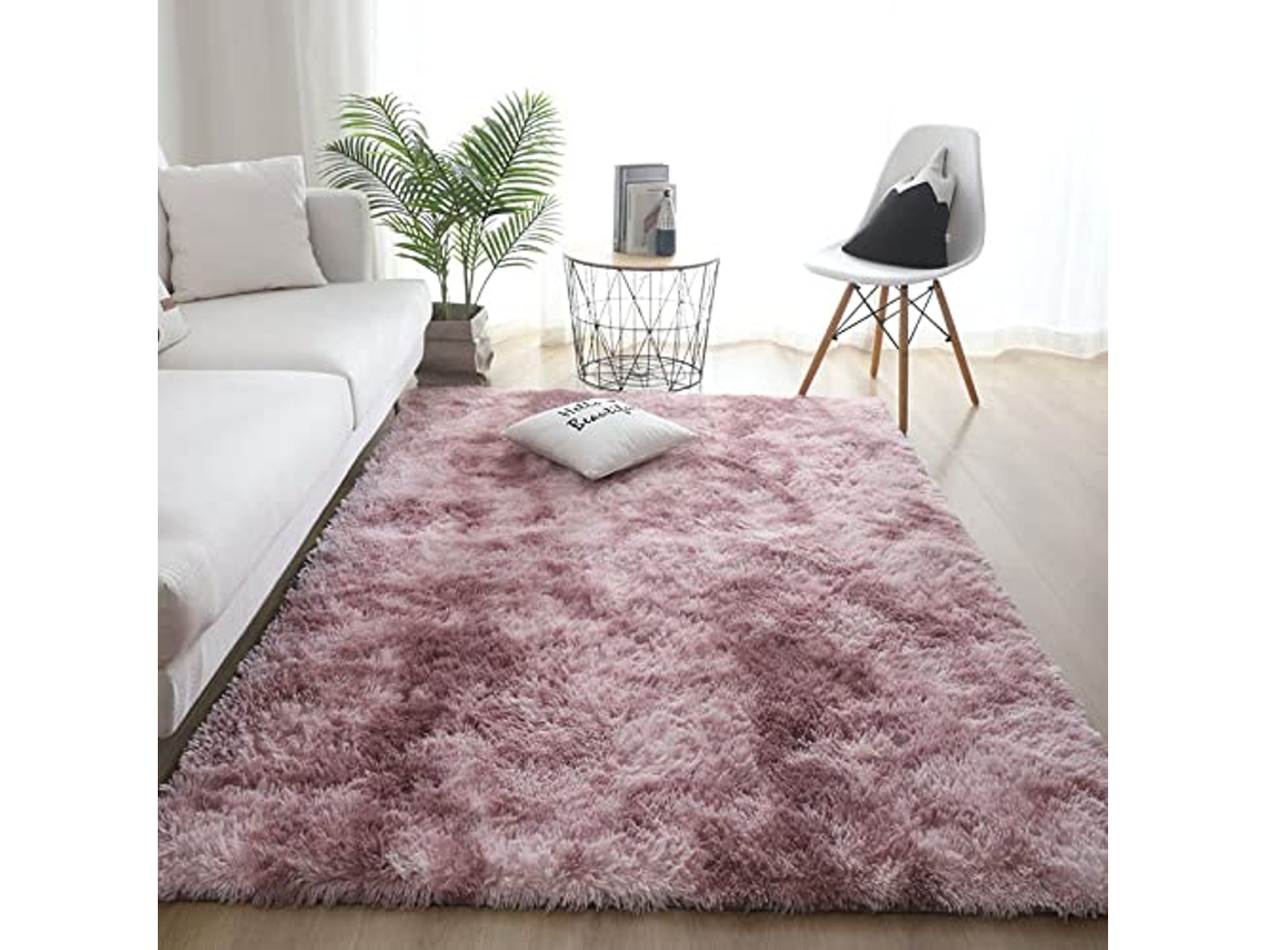 Tapete Ehstmind Pelúcia Fofa Tingida Multicor (100x50x50cm)