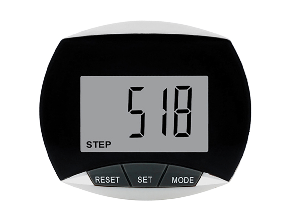 Contador De Passos Pedometer Com Clip Para Cinto Lcd Multifuncional Acessório De Exercício