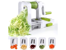 Spiralizador De Verduras Plegable 4 Cuchillas Para Espaguetis Zoodles Maker De Alimentos De Calidad Alimentaria