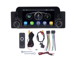 Raum-player Mp5 Para Carro 5 Polegadas Bluetooth Com Câmera Ré 12led Carplay E Android Auto