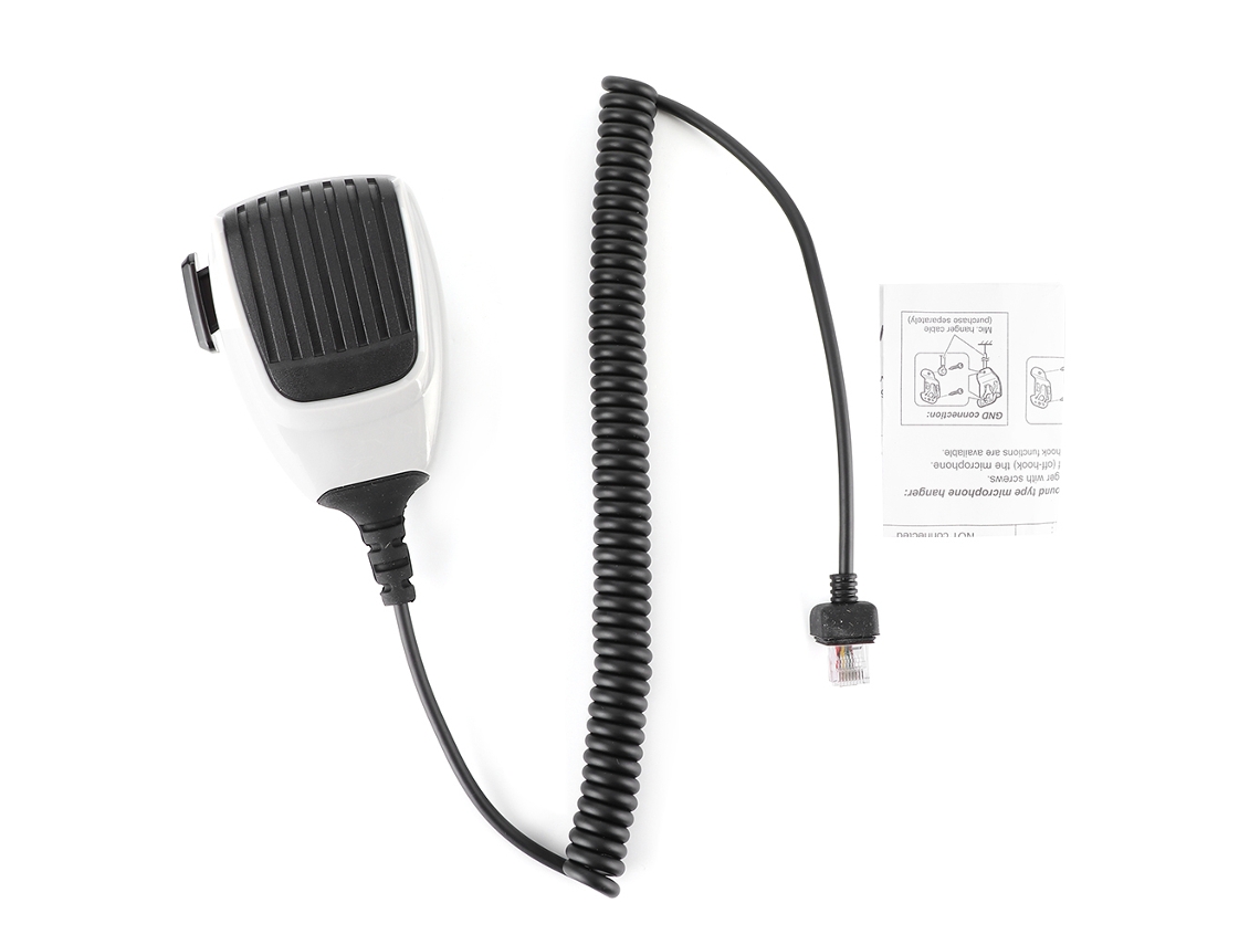 Microfone Para Rádio Comunicador, De Mão, Alto-falante