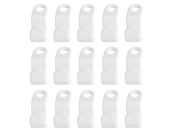 Ganchos de Cabide Plástico Mini 12 unidades NOVA LINE