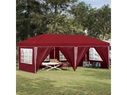 Vidaxl Tenda De Festa Pop-up 575 X 288 X 245 Cm Borgonha