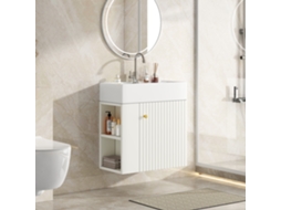 Móvel 55cm Lavatório Suspenso Branco VOLTEDGE
