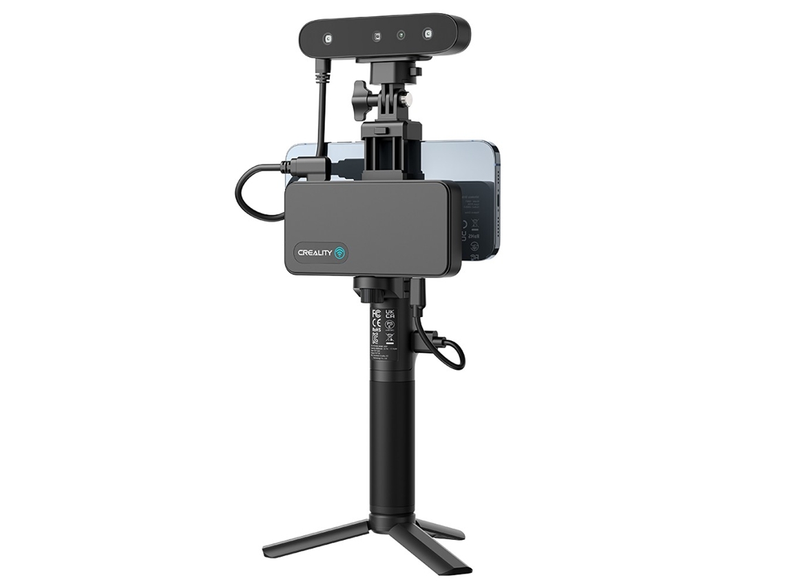 Scanner 3D CREALITY Cr-Scan Ferret Pro Até 30Fps Velocidade de Digitalização 150-700Mm Distância de Trabalho Conexão Sem Fio