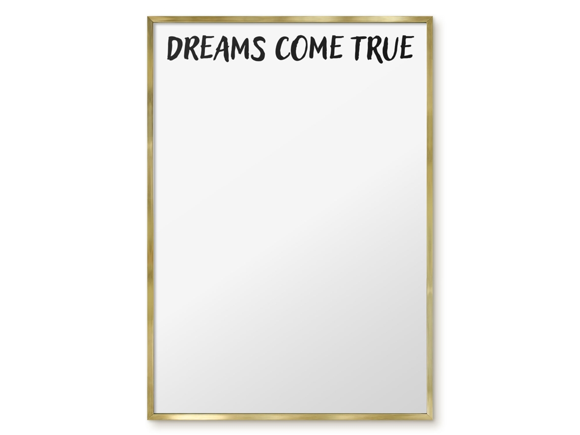Magnetic Board For Wall Dreams Come True For The Bedroom Espelharte (70x100 Cm)