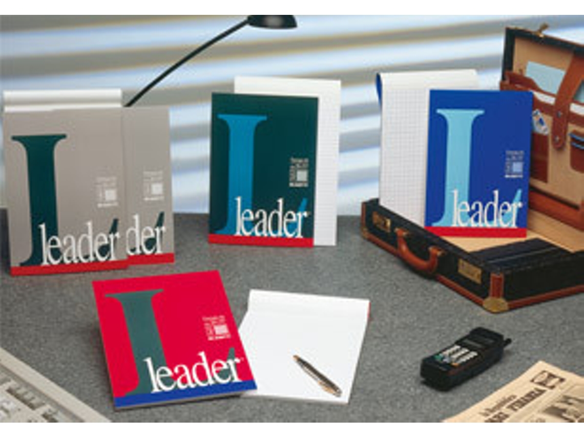 Caderno Leader 21x29,7cm 10m e Bloco Multicolor Blasetti