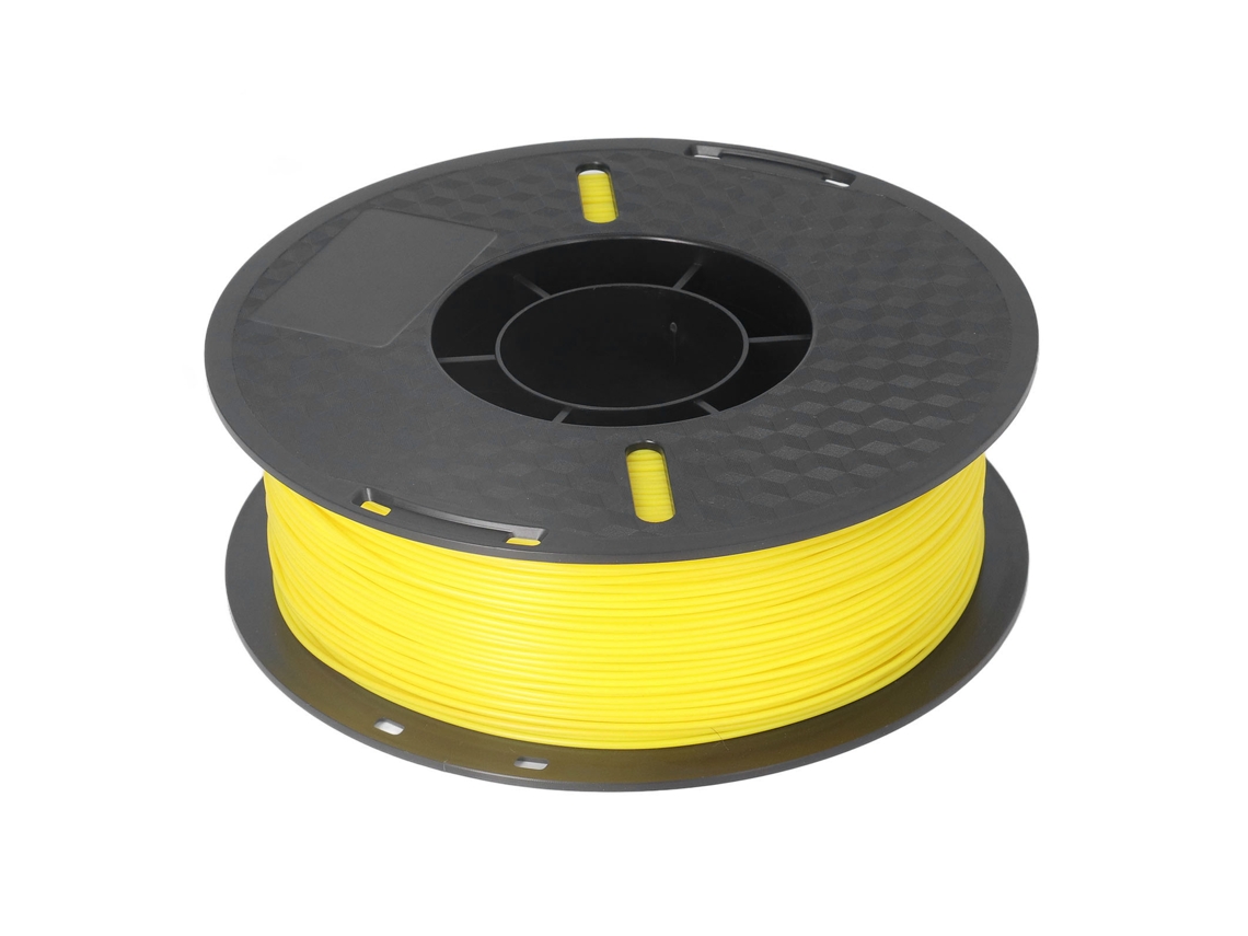 Filamento PLA 1.75mm Alta Precisão Sem Fumaça 1kg Amarelo | S/MARCA