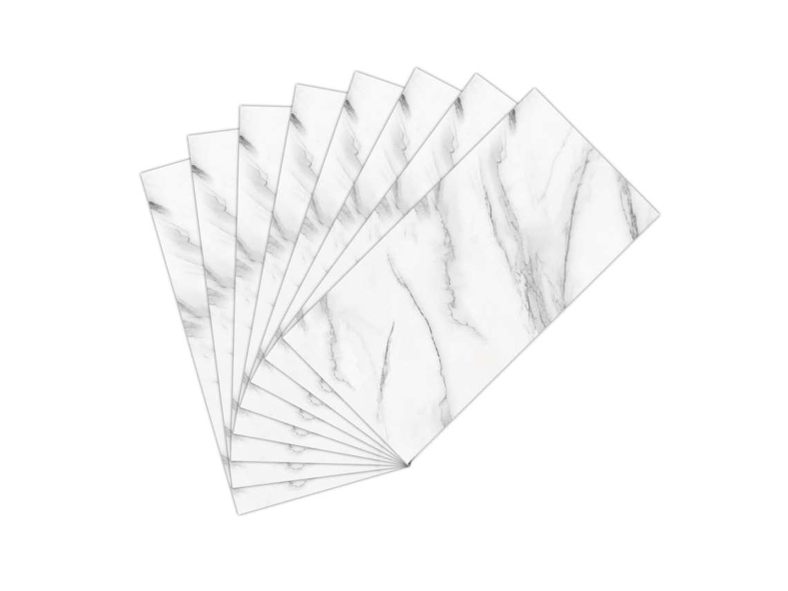 Adesivos Marmore 30X30Cm 8 Peças para Cozinha e Banheiro NEVEANCE
