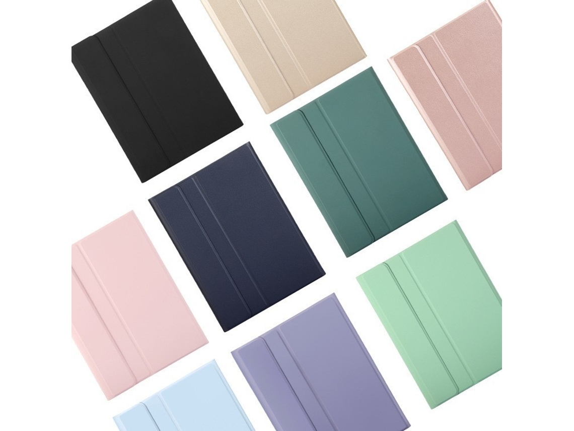Capa Com Teclado Bluetooth Com Caneta Stylus, Compatível Com Ipad Air 4/air 5 10,9 Pol, Verde