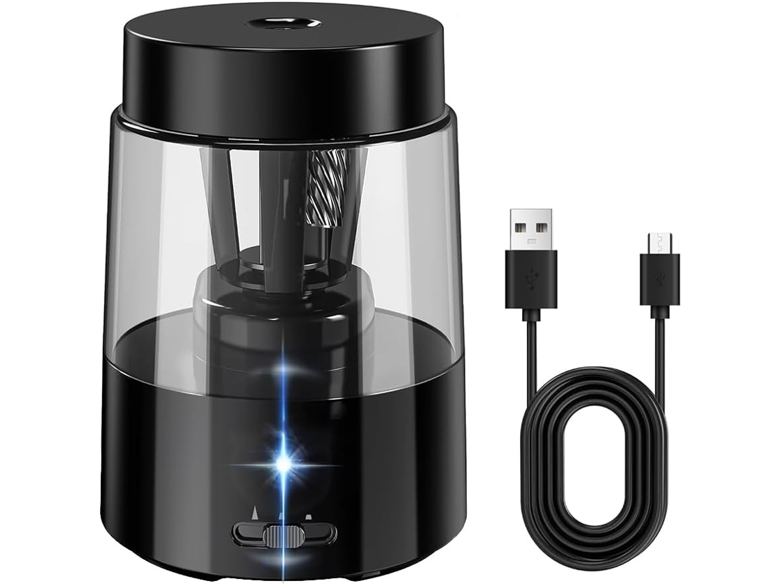 Seletor elétrico rápido com parada automática para lápis nº 2/lápis