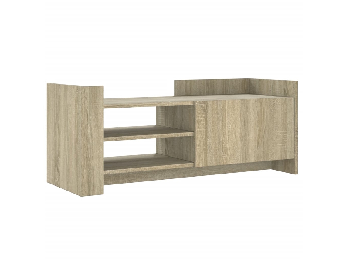 Móvel P/ Tv Madeira Processada Carvalho Sonoma MAISON EXCLUSIVE (100x35x40 cm)