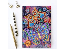 Artesanato Para Meninas De 7 A 10 Anos, Diário Infantil Com Pintura De Diamante, Kit De Artesanato Para Crianças A Partir 6 Anos, Caderno A5 Nb039