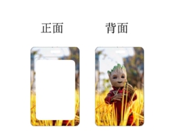 Porta-cartões Baby Groot Da Marvel, Estampa De Anime Dos Vingadores, Cordão Longo, Capa Multifuncional Para Crianças