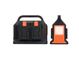 Laxiscreed Bateria Portátil Com Inversor De Energia E Luz Led Para Emergências, Compatível Com 18v