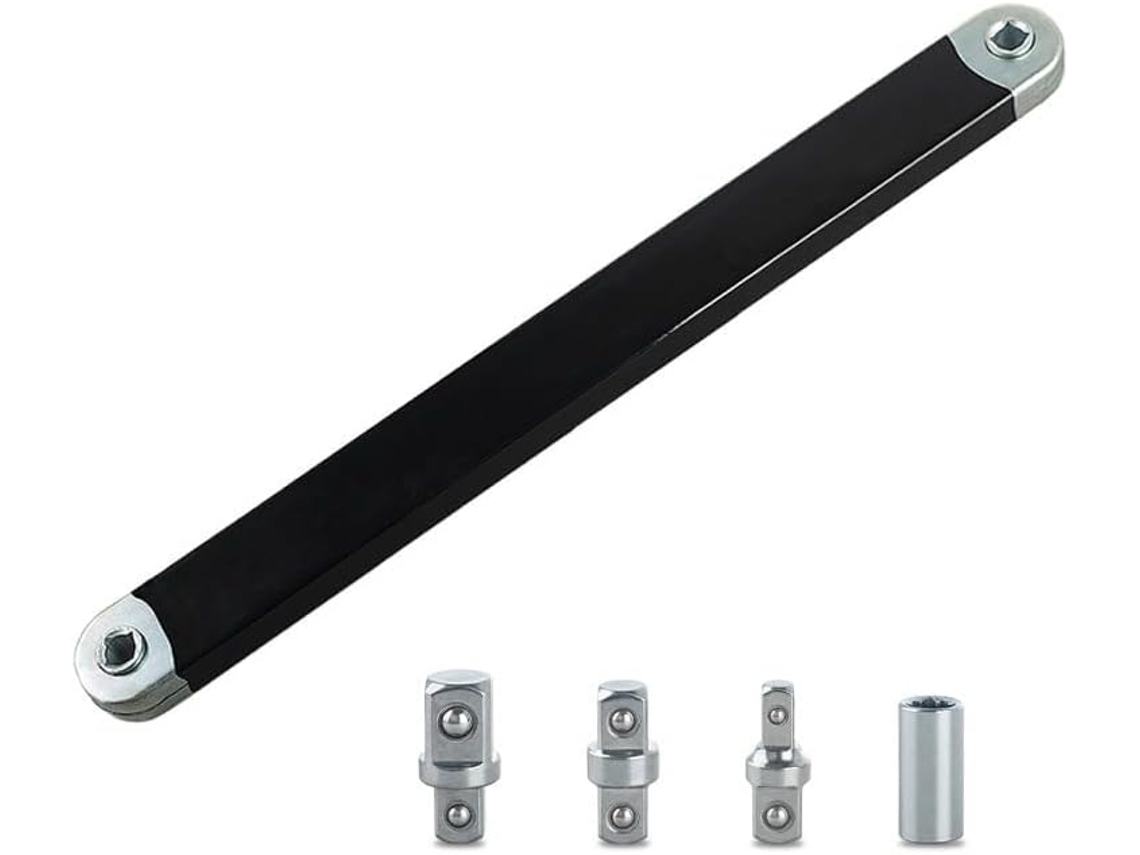 Chave De Extensão Davelto Anglefix Pro - Extensão De Catraca Profissional (preta)